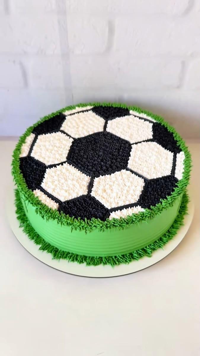 Football Theme Birthday Cake | Custom Soccer Cake for Football Fans