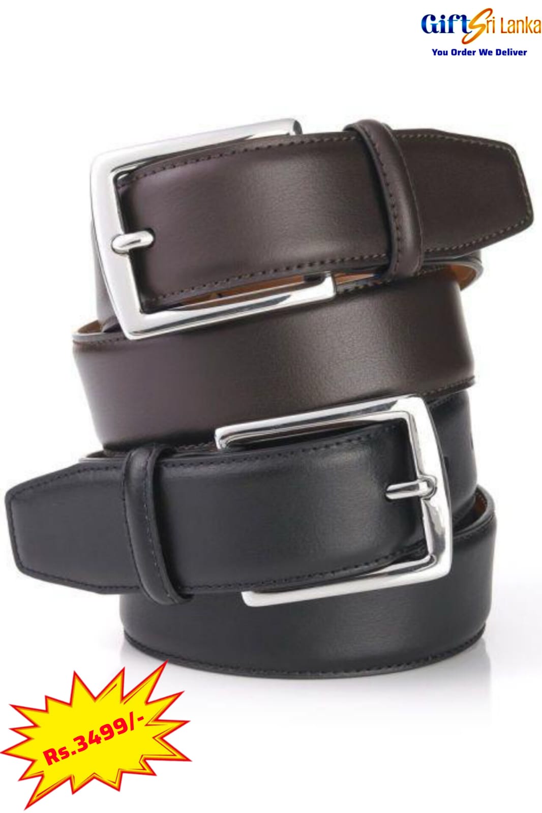 Premium Leather Belt for Men | Classic Stylish & Durable Gift
