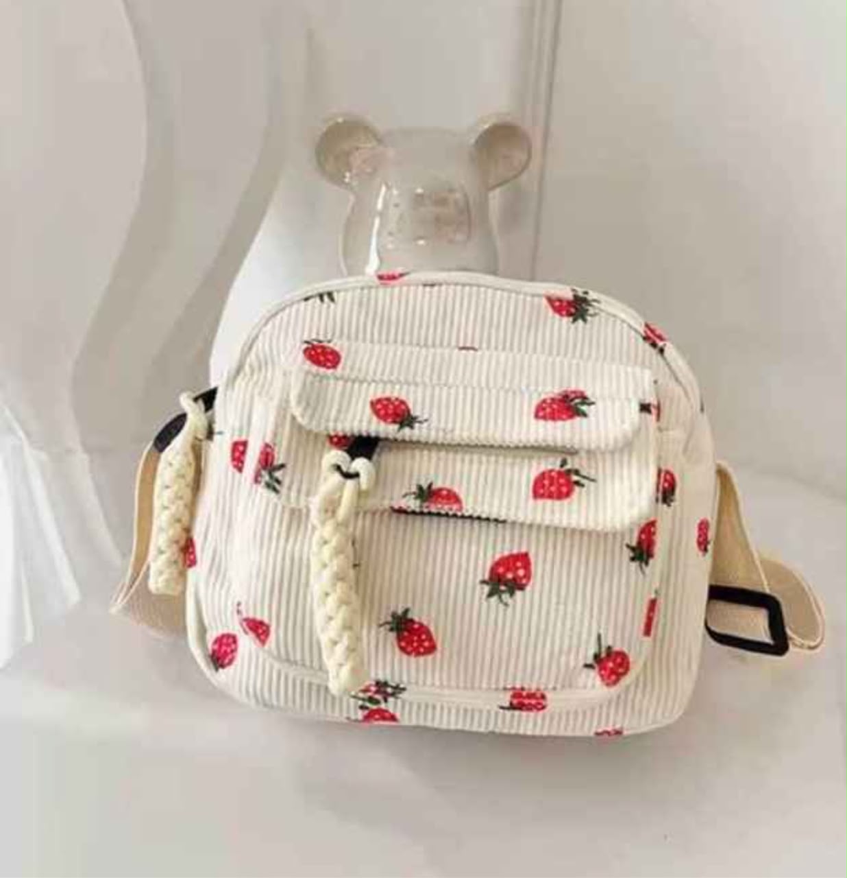 Strawberry Crossbody Bag | Cute Everyday Shoulder Bag for Women & Girls