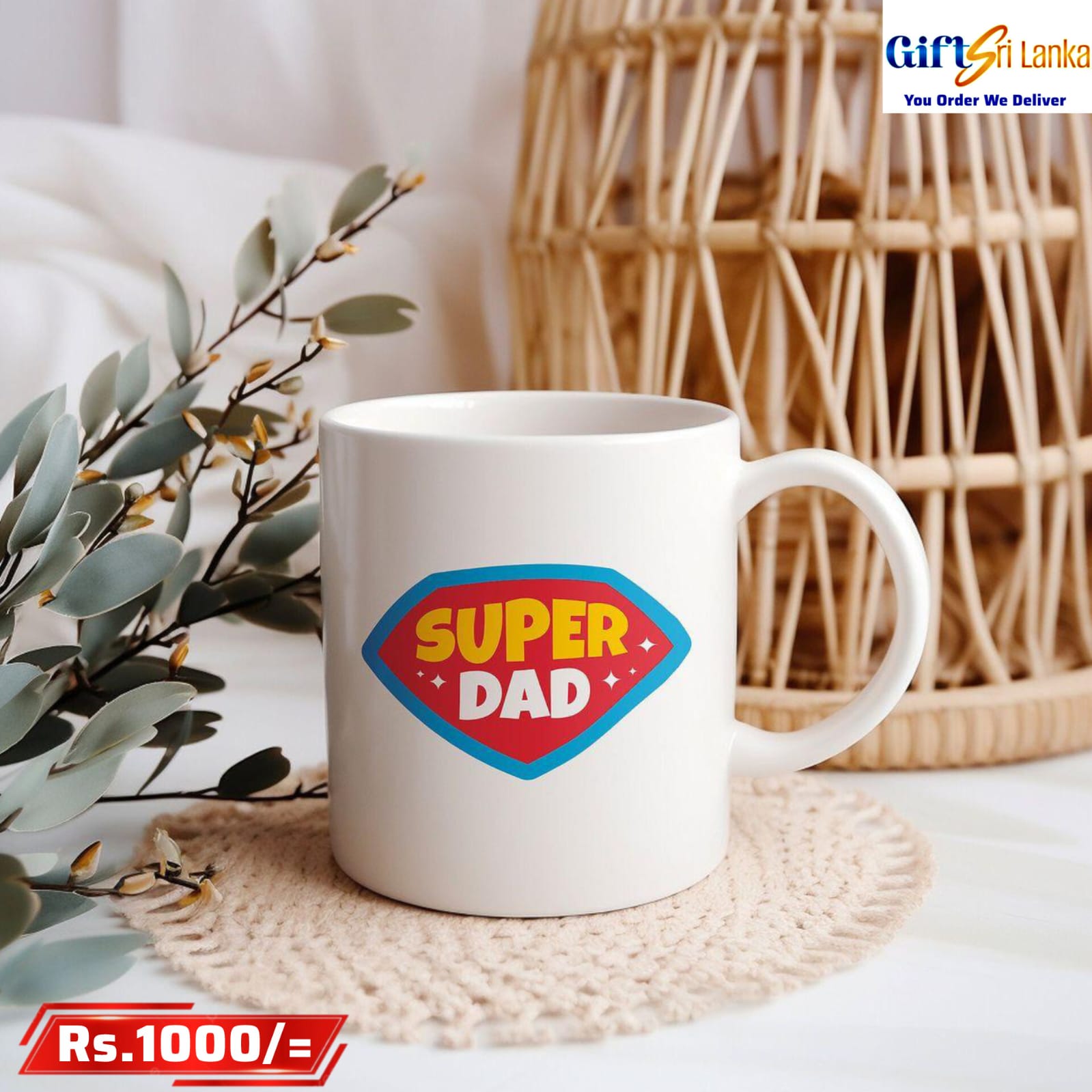 Super Dad Mug | Fun Personalized Gift for FathersSuper Dad Mug | Fun Personalized Gift for Fathers