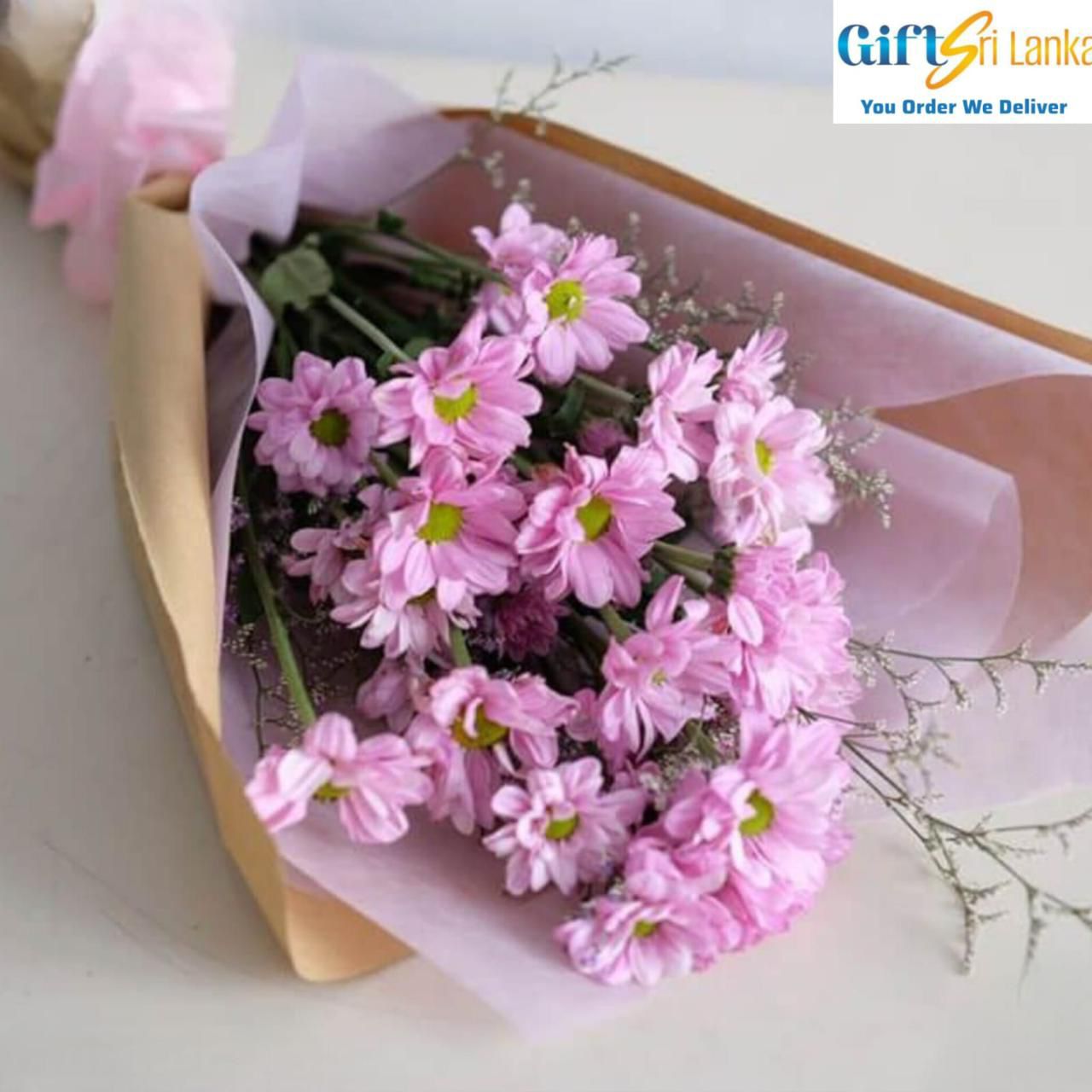 Pink Chrysanthemum (Daisy) Bouquet