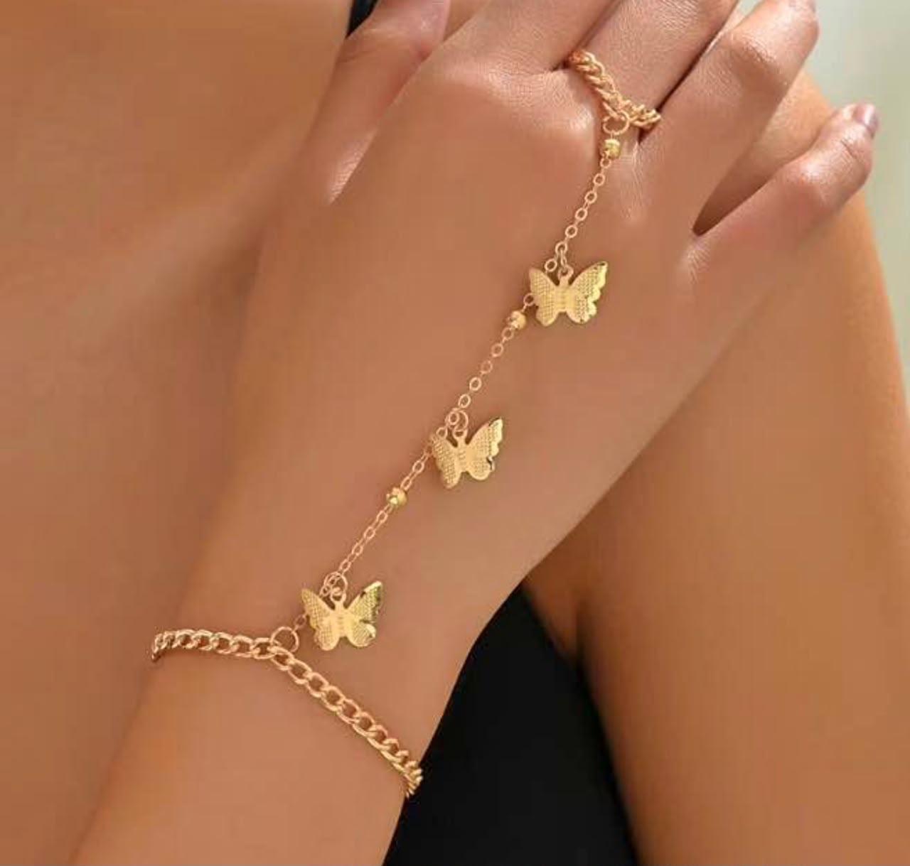 Butterfly Charm Bracelet | Elegant Women's Fashion Bracelet