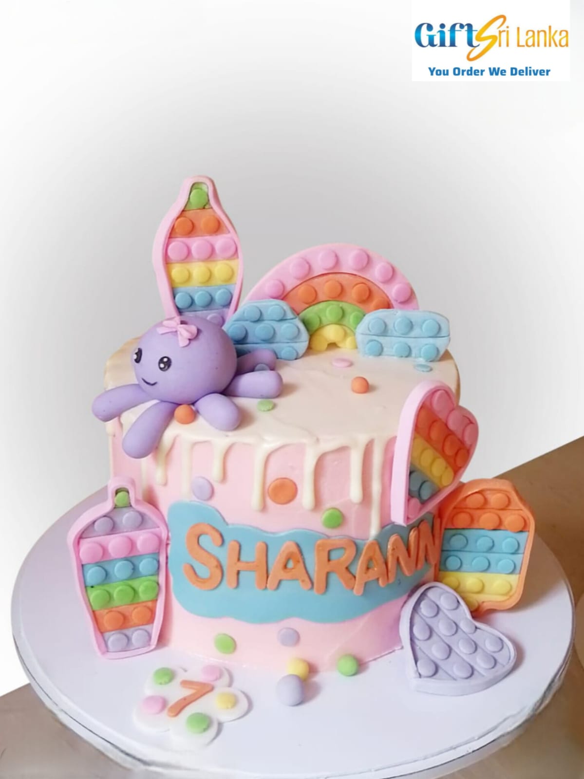 1kg icing cake (Octopus)