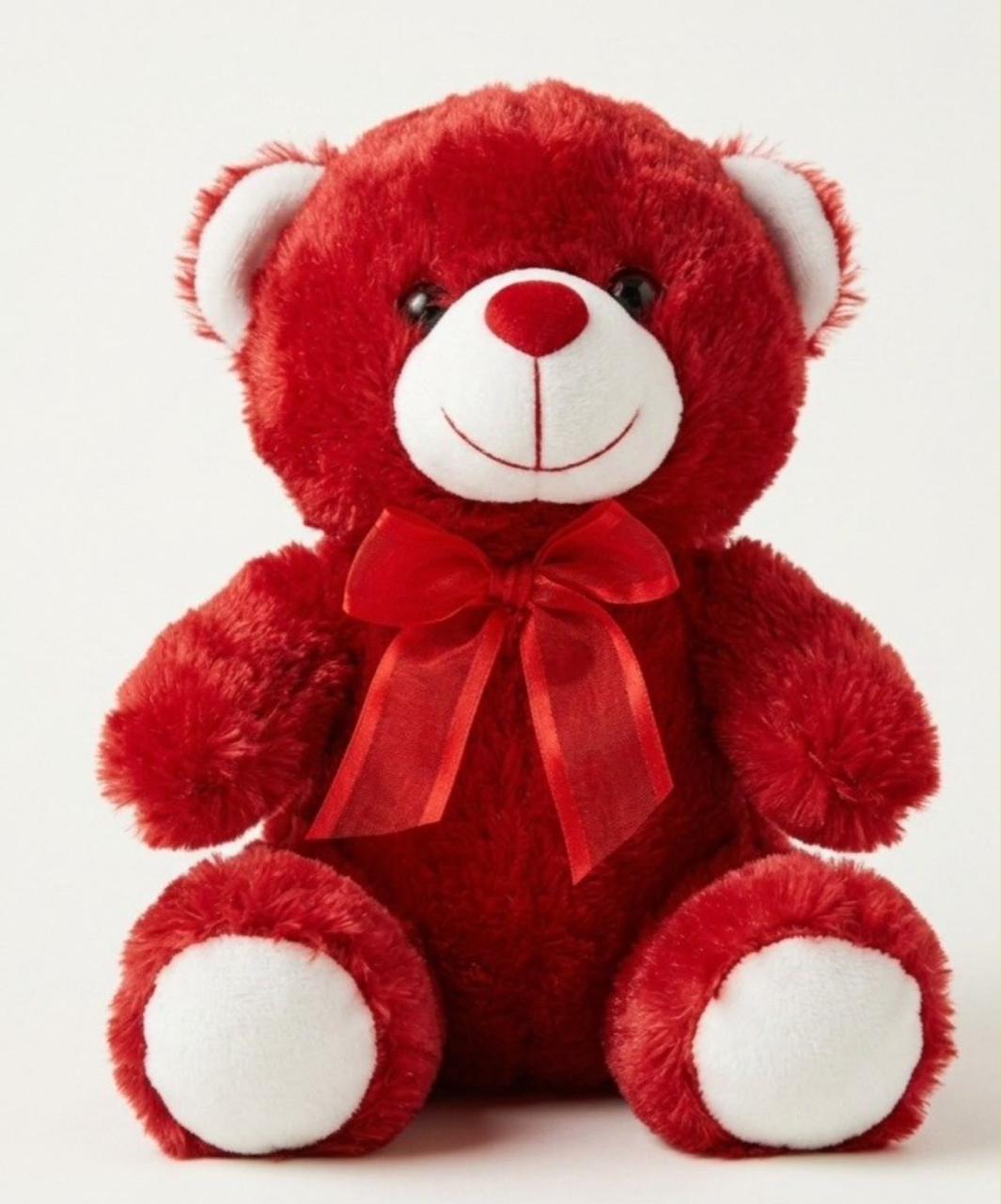 Red Teddy Bear Gift | Soft Plush Toy for Someone Special