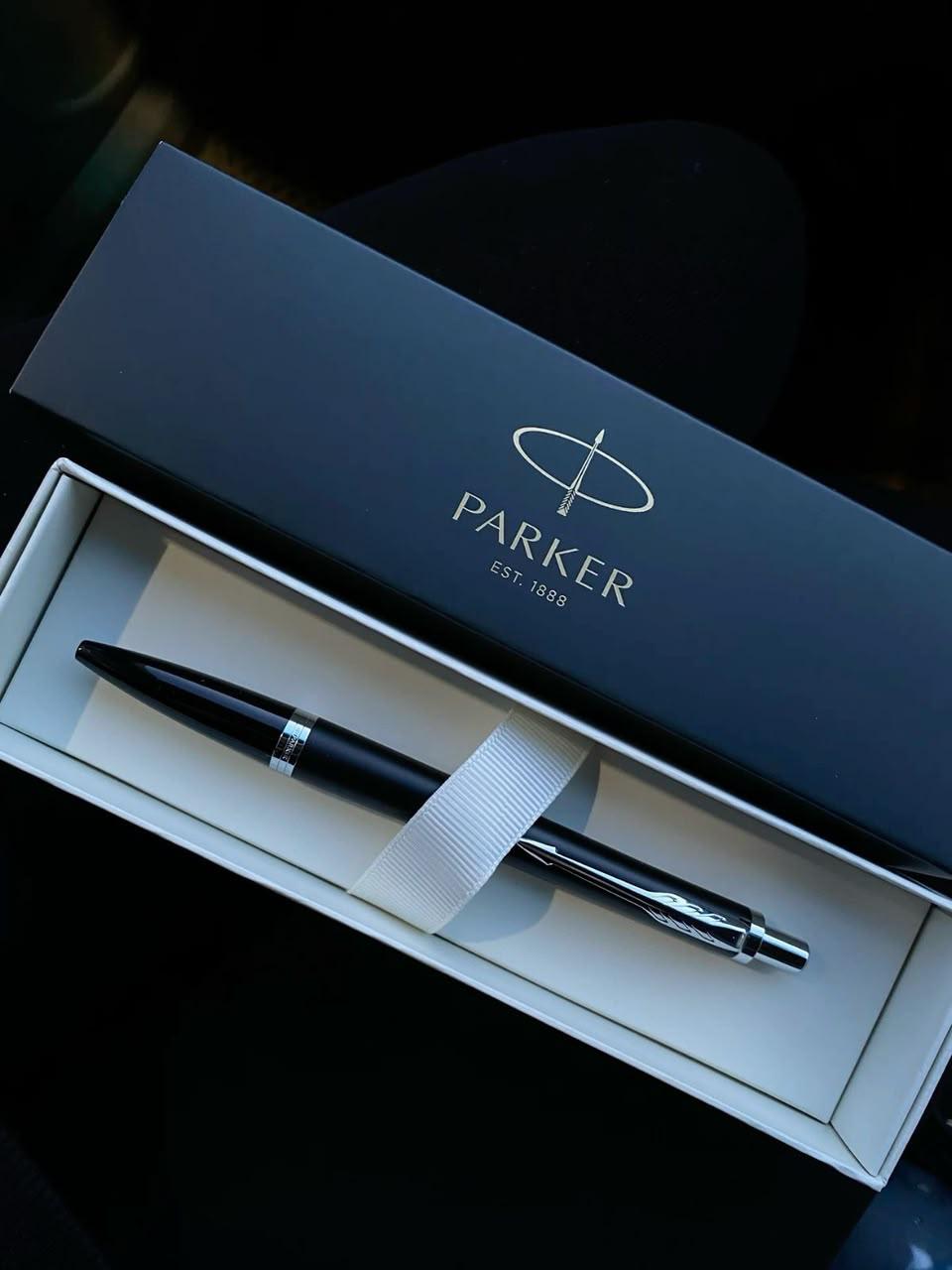 Personalized Matte Black Parker Pen | Premium Executive Writing Gift